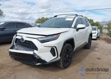 2022 Toyota Rav4 Hybrid Se из США, поврежденный, VIN JTM16RFV6ND077109